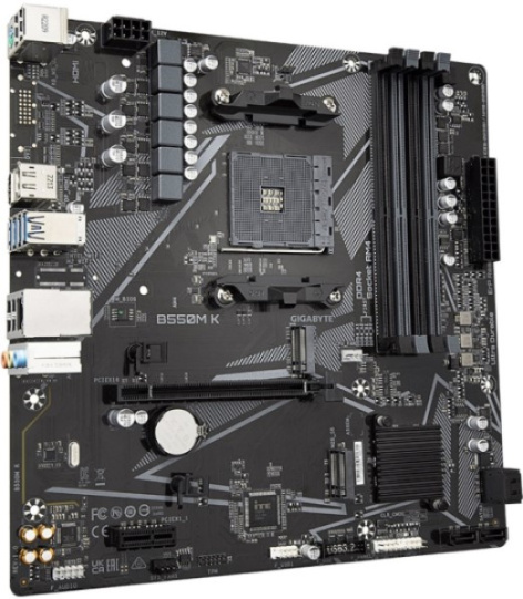 фото Материнская плата mATX GIGABYTE B550M K (УЦЕНЕННЫЙ) в Ростове-на-Дону