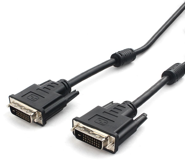 

Кабель интерфейсный DVI-DVI Cablexpert CC-DVI2L-BK-10 25M/25M, 3.0м, CCS, черный, экран, феррит.кольца, CC-DVI2L-BK-10