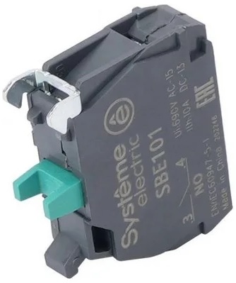 

Блок контактный Systeme Electric SBE101 1 НО, SBE101