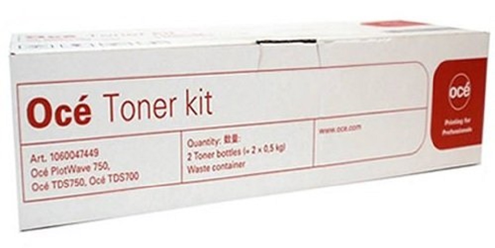 

Тонер Oce 1060047449/6362B001 TDS700/TDS750/ PlotWave 750 (2 шт.по 500гр.) двойная уп., 1060047449/6362B001