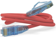 фото Кабель патч-корд Hyperline PC-LPM-UTP-RJ45-RJ45-C6a-3M-LSZH-RD
