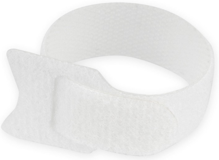 

Хомут Cablexpert VT-125x11WT липучка на основе ленты Velcro 125x11 мм, белые (12 шт.), VT-125x11WT