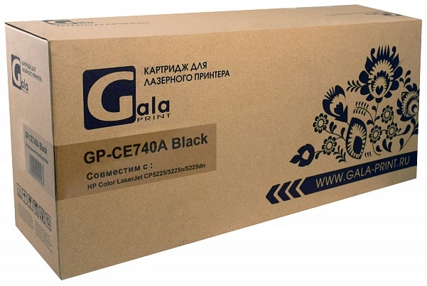 

Картридж GalaPrint CE740A (№307A) black 7000 копий, CE740A