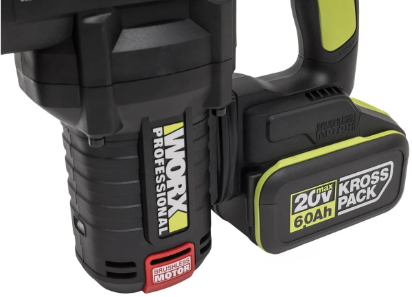 фото Перфоратор аккумуляторный WORX Professional WU399.2 в Санкт-Петербургe