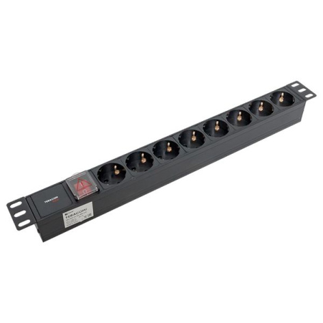 фото Блок розеток 19", 8 розеток EKF TRP-HPD-LS-10A-8SH-C14 в Перми