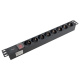 фото Блок розеток 19", 8 розеток EKF TRP-HPD-LS-10A-8SH-C14 в Санкт-Петербургe