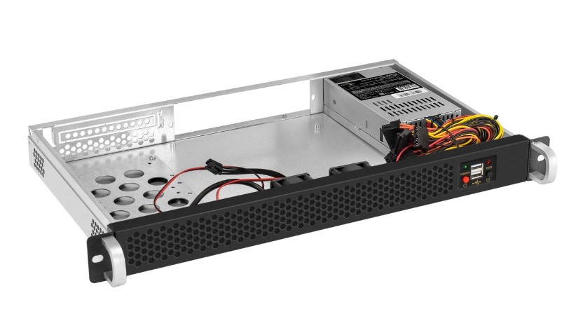 

Корпус серверный 1U Exegate Pro 1U255-01 EX297114RUS (mini ITX, 3.5" (2*2.5"), 250W, 2*USB 2.0), Pro 1U255-01