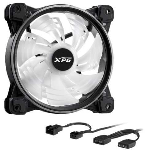 фото Вентилятор для корпуса ADATA XPG HURRICANEMAG120ARGBPWM4C-BKCWW в Волгограде