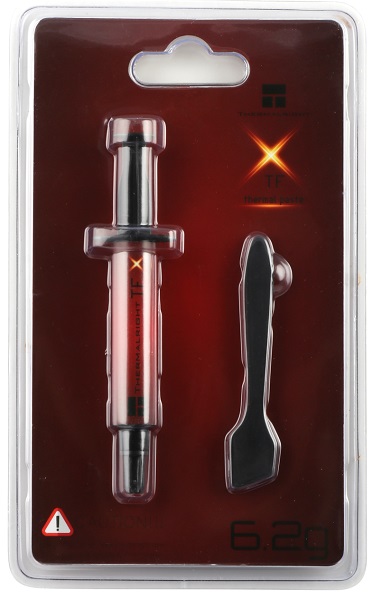 

Термопаста Thermalright TFX-6.2G шприц, 6.2гр, теплопроводность 14,3 Вт/мК, TFX-6.2G