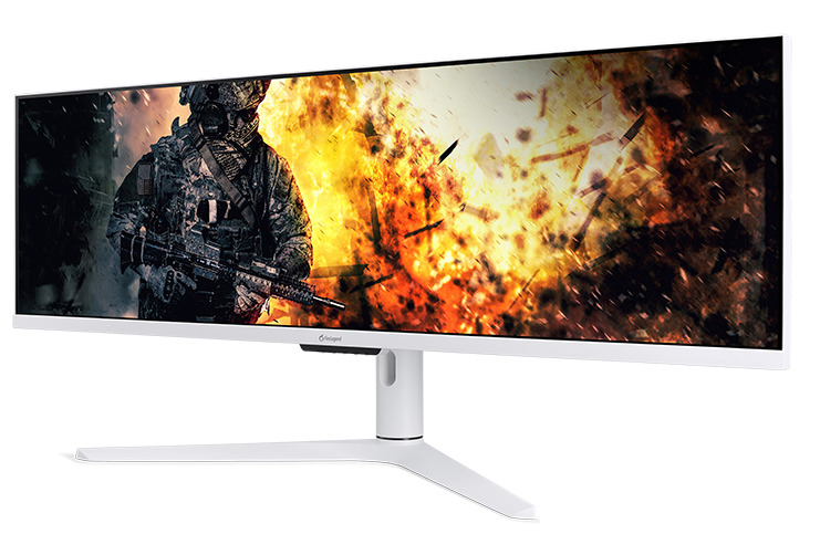 

Монитор 43,8" Aopen 43XV1CPwmiiphx UM.MX1EE.P05 3840x1080, 1 мс, 400 кд/м2, 32:9, IPS, 120Hz, 2xHDMI(2.0, 1.4), DP(1.2), Audio out, Speakers 2Wx2, Whi, 43XV1CPwmiiphx