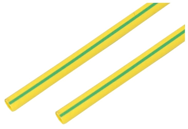 Изображение товара Термоусаживаемая трубка Rexant 21-5007 1 м желто-зеленый