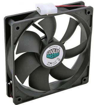 

Вентилятор для корпуса Cooler Master NCR-12K1-GP 120mm 120x120x25, 44.72 CFM, 1200RPM, 26.5dBA, PWM, NCR-12K1-GP