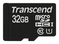 

Карта памяти 32GB Transcend TS32GUSDU1 microSDHC Class 10 UHS-I (SD адаптер), TS32GUSDU1