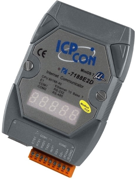 фото Контроллер  ICP DAS I-7188E2D-MTCP CR в Омске