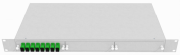 фото Кросс оптический стоечный TopLAN КРС-Top-1U-08SC/A-OS2-GY