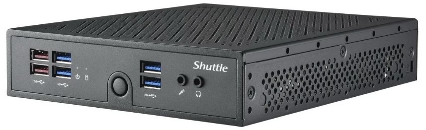 

Платформа Shuttle DS50U5 74R-DS50U-005-SHU-001 i5-1335U, Fanless Support 3 displays, 2*DDR5 SODIMM, HDMI, DP, VGA, WLAN optional, 90W power adapter, DS50U5