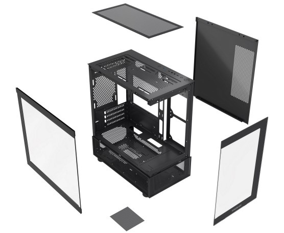 фото Корпус mATX Powercase Vision Micro M2 в Волгограде