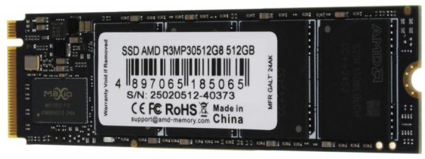 фото SSD накопитель 512 ГБ AMD R3MP30512G8, PCIe 3.0 x4, [R3MP30512G8] в Санкт-Петербургe