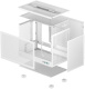фото Корпус mini-ITX Deepcool CH160 WH в Уфе