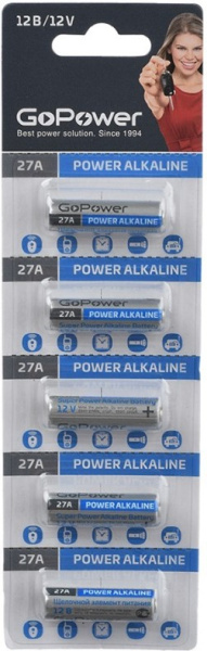 Изображение товара Батарейка GoPower 00-00022424