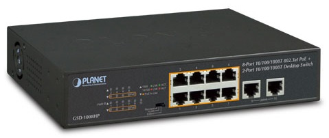 фото Коммутатор PoE Planet GSD-1008HP в Омске