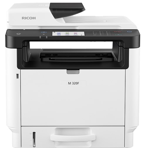 

МФУ монохромное Ricoh M 320F 408534 A4, 32 стр/мин, автоподатчик ,1200x1200 dpi, факс, Ethernet (RJ-45), USB, Wi-Fi, картридж на 7000 стр., M 320F