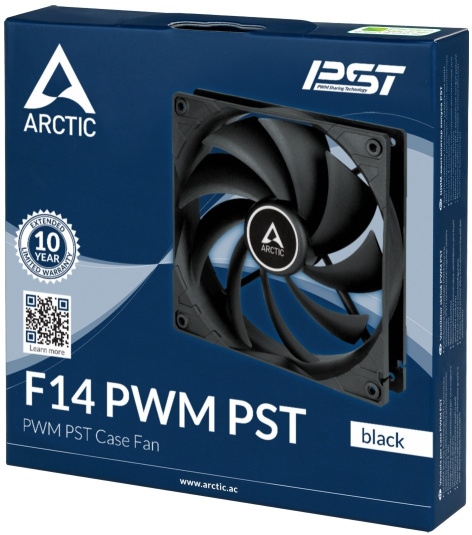 фото Вентилятор для корпуса ARCTIC F14 PWM PST