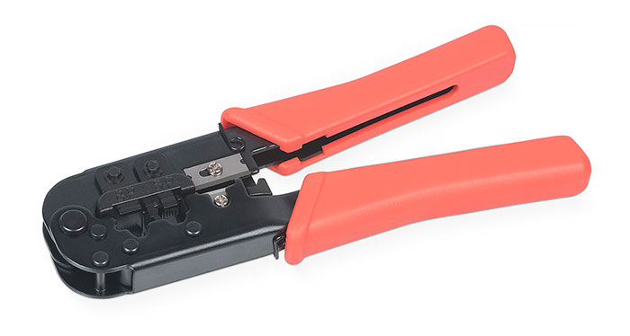 

Устройство обжимное Cabeus HT-568 для RJ45, RJ12, HT-568