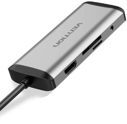 

Концентратор Vention THAHB USB Type C 9 в 1, THAHB
