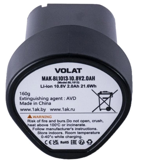 фото Батарея  VOLAT VT-MAK-BL1013-2 в Воронеже