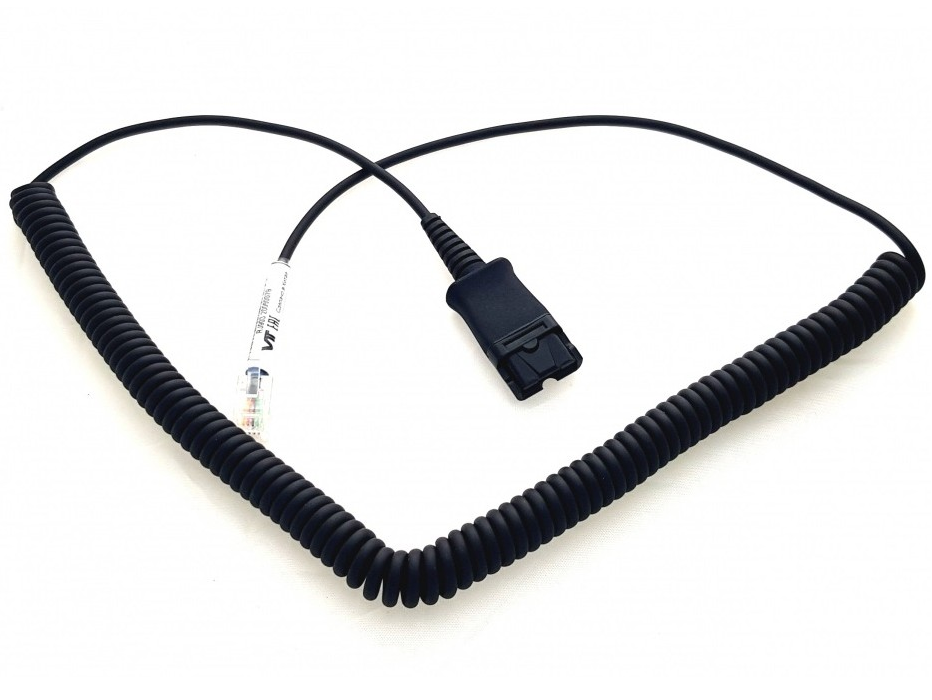 

Кабель Yealink QD to RJ9 Cord for 3rd Party, QD to RJ9 Cord for 3rd Party