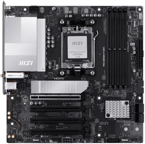 фото Материнская плата mATX MSI PRO B850M-P WIFI в Омске
