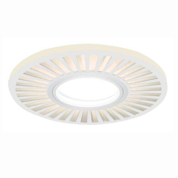 

Светильник Gauss BL137 кругл./узор. белый, Gu5.3, 3W, LED 3000K 1/40, BL137