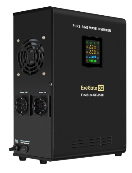фото Источник бесперебойного питания  Exegate FineSine SX-2500.LCD.AVR.2SH в Казани
