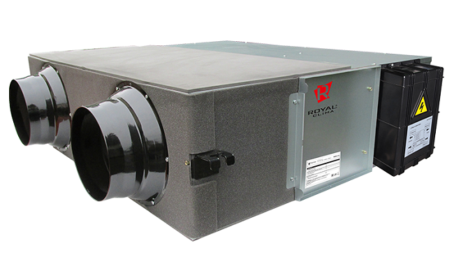 

Приточно-вытяжная установка Royal Clima RCS-1250-U SOFFIO Uno с рекуператором, RCS-1250-U