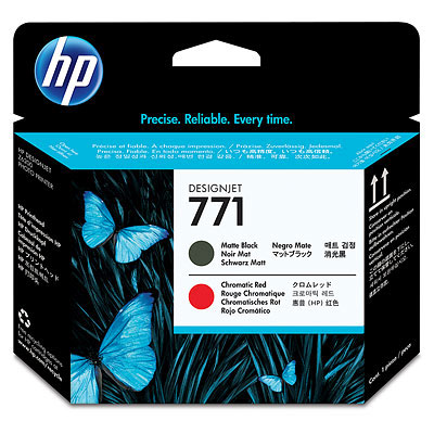 

Картридж HP CE017A №771 Печатающая головка для DesignJet Z6200, матовая черная и хроматическая красная, CE017A