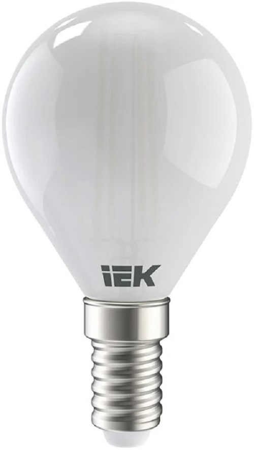 

Лампа светодиодная IEK LLF-G45-7-230-30-E14-FR филаментная G45 шар матовый 7Вт 230В 3000К E14 серия 360°, LLF-G45-7-230-30-E14-FR