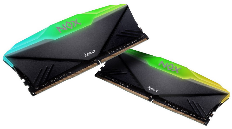 

Модуль памяти DDR4 32GB (2*16GB) Apacer AH4U32G36C25YNBAA-2 NOX RGB AURA 2 PC4-28800 3600MHz CL18 радиатор 1.35V, AH4U32G36C25YNBAA-2