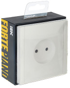 фото Розетка без заземления  IEK FP-R10-10-K01