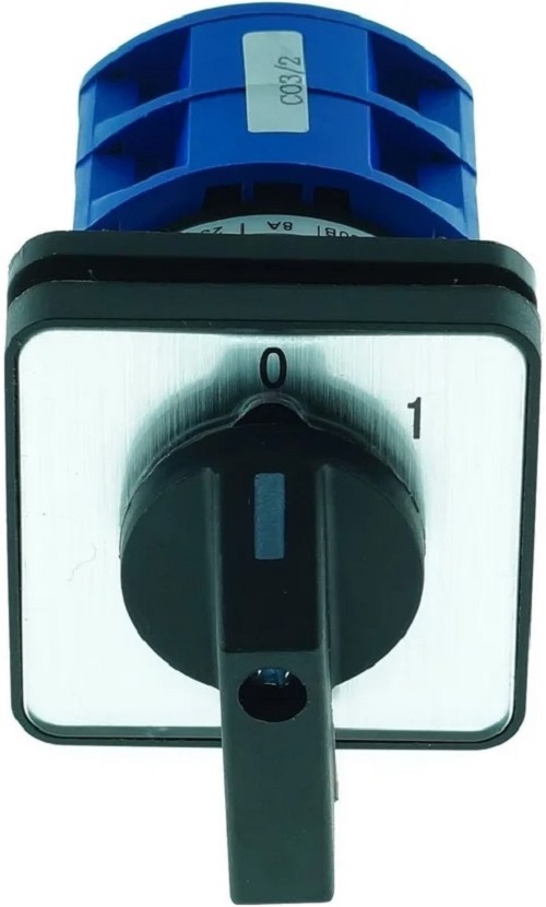 

Переключатель кулачковый CHINT 425058 LW32-10/C01/1 10А 1Р "0-1", 425058