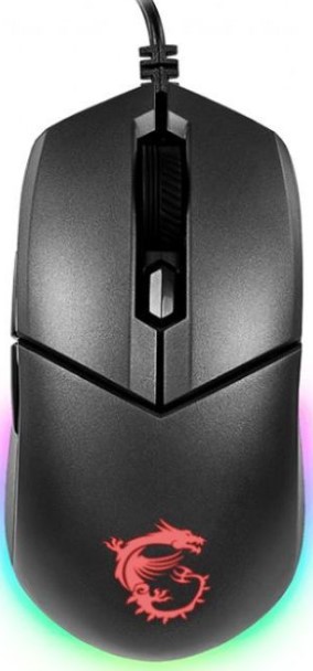 

Мышь MSI Clutch GM11 S12-0401730-CLA черный оптическая (5000dpi) USB (6but), Clutch GM11