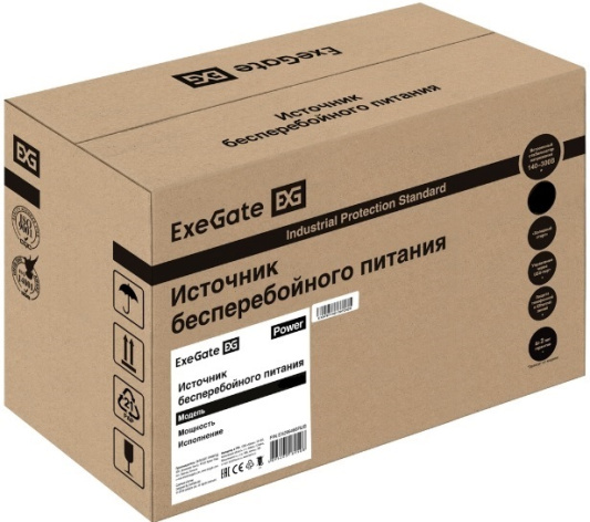 фото Источник бесперебойного питания  Exegate Power NB-650.LED.AVR.2SH.USB в Санкт-Петербургe