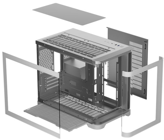 фото Корпус mATX 1STPLAYER UVIEW UV6 в Красноярске