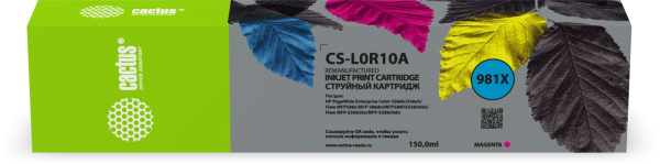 фото Картридж струйный Cactus CS-L0R10A в Челябинске