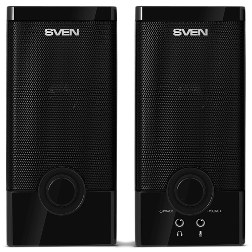 

Компьютерная акустика 2.0 Sven SPS-603 SV-015183 6 Вт, 5V USB, дерево (MDF), Black, SPS-603