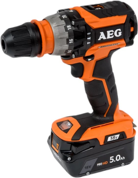 фото Дрель - шуруповерт AEG BSB18CBLLI502C