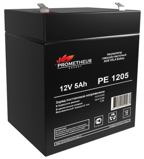 фото Батарея для ИБП PROMETHEUS ENERGY РЕ1205 в Уфе