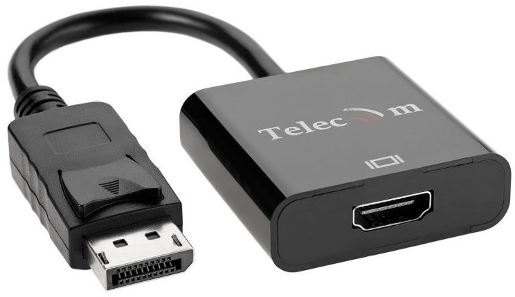 

Кабель-переходник DisplayPort-HDMI Telecom TA553 M/F, 0.2m, TA553