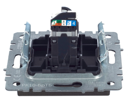 фото Розетка компьютерная  IEK BR-K10-1-K45 в Уфе