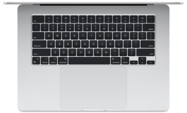 фото Ноутбук  Apple MacBook Air 15 (2024) в Санкт-Петербургe 15 ", M, 16 Гб RAM, 512 Гб SSD, M3 10-core GPU, Серебристый